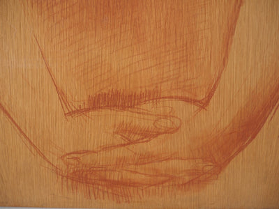 Antonuccio VOLTI : Guillaumette, Dessin original signé
