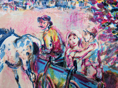 Walter SPITZER : Le mariage juif, Lithographie originale (photo de détail 4) - Crédit photo : Galerie Art.Paris