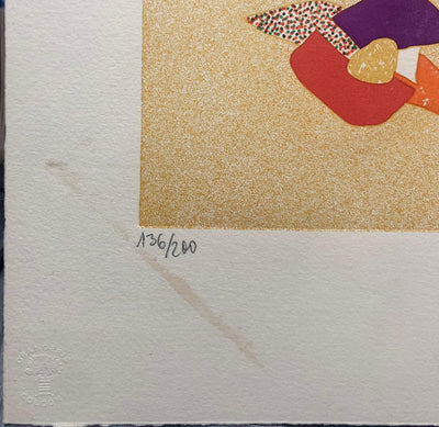 AF Otmar ALT, Märchenfigur, 1974, Original Zinkographie, mit Bleistift signiert