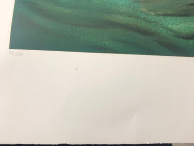 Jean-Paul AVISSE, Le messager, lithographie originale signée