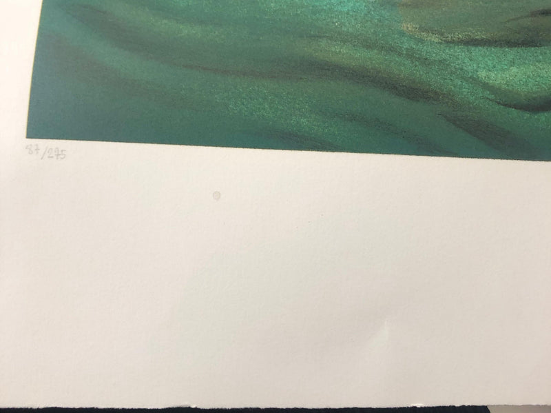 Jean-Paul AVISSE, Le messager, lithographie originale signée