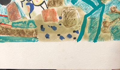 BT Paul AIZPIRI, Love in a Cage, Signed Lithograph