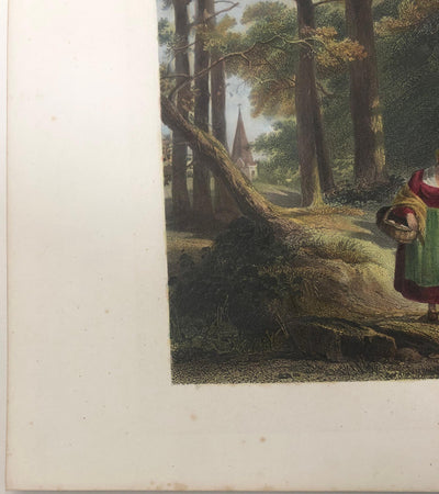 BT Augustus Wall CALLCOTT: Die Rückkehr des Marktes, Verbesserte Gravur