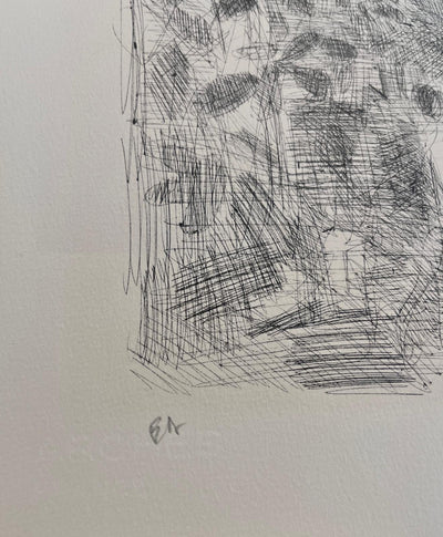 André COTTAVOZ, Foule en liesse, Lithographie originale signée