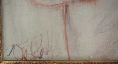 Jean-Baptiste VALADIE : Les deux soeurs, Huile sur toile signée