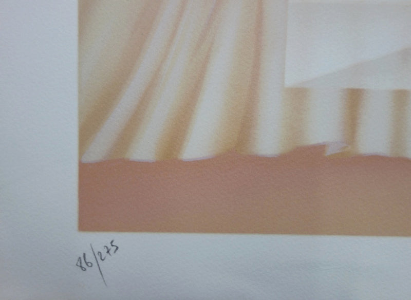 BT Philippe AUGE, Fruit bowl, Original signed lithograph