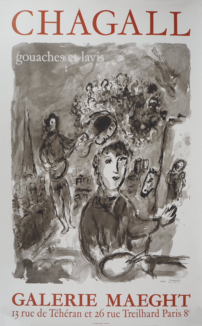 Marc CHAGALL : Le peintre dans l&