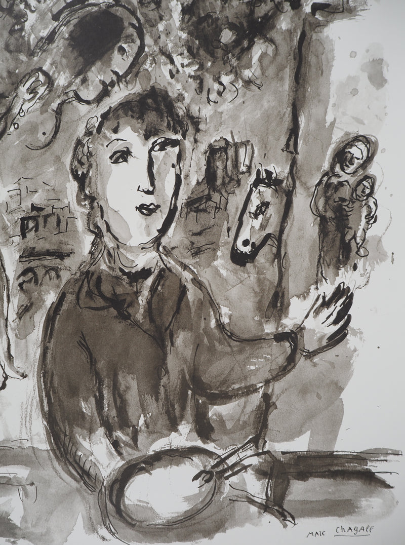 Marc CHAGALL : Le peintre dans l&