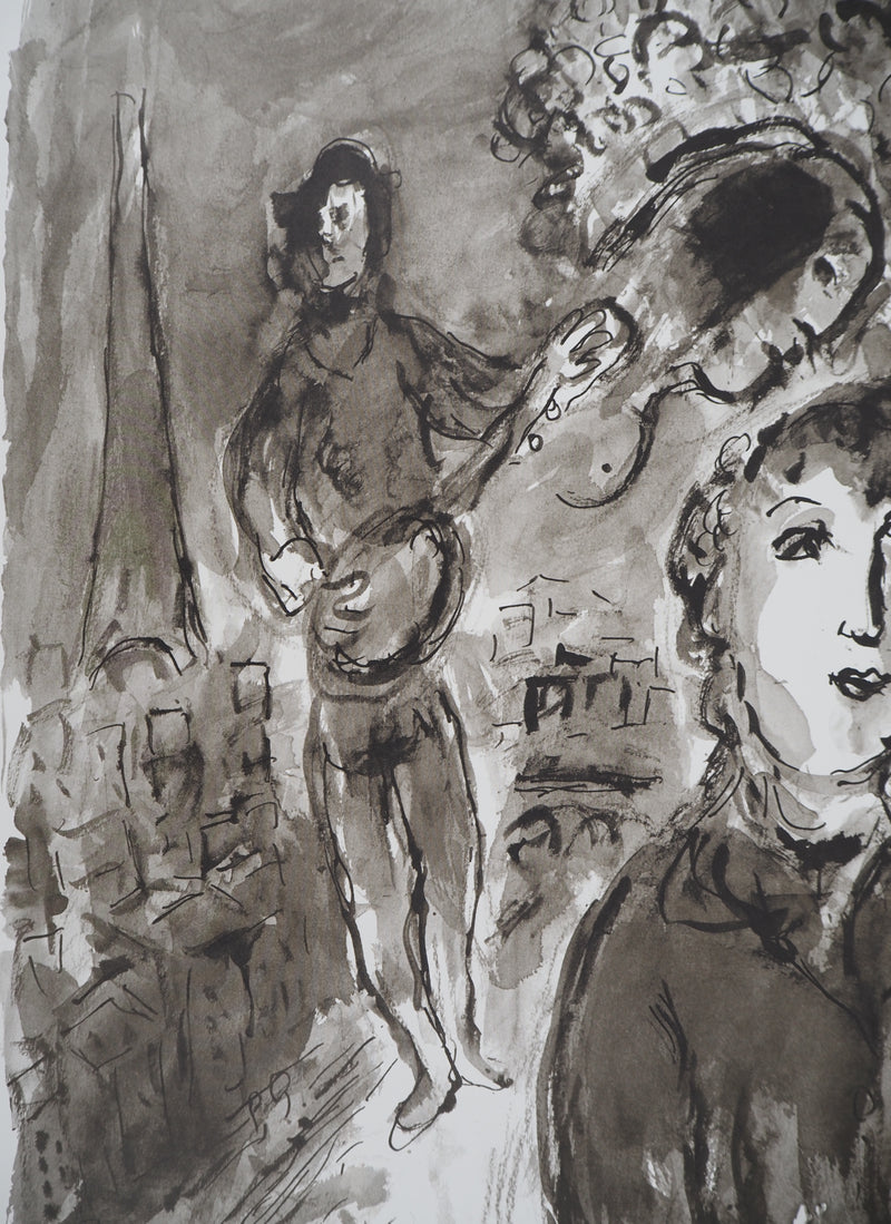 Marc CHAGALL : Le peintre dans l&