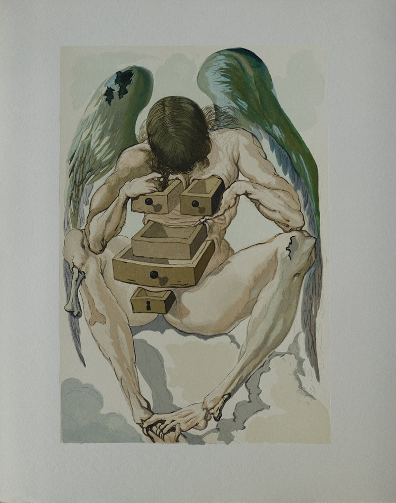 Salvador DALI : Divine Comédie, Purgatoire 1, L&