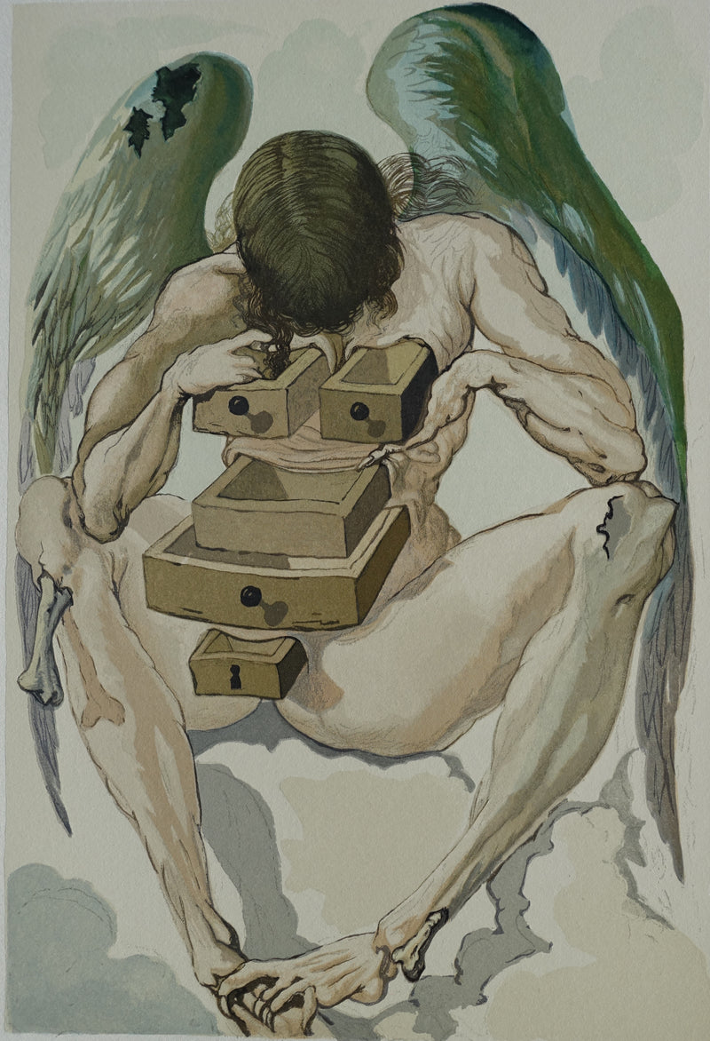 Salvador DALI : Divine Comédie, Purgatoire 1, L&