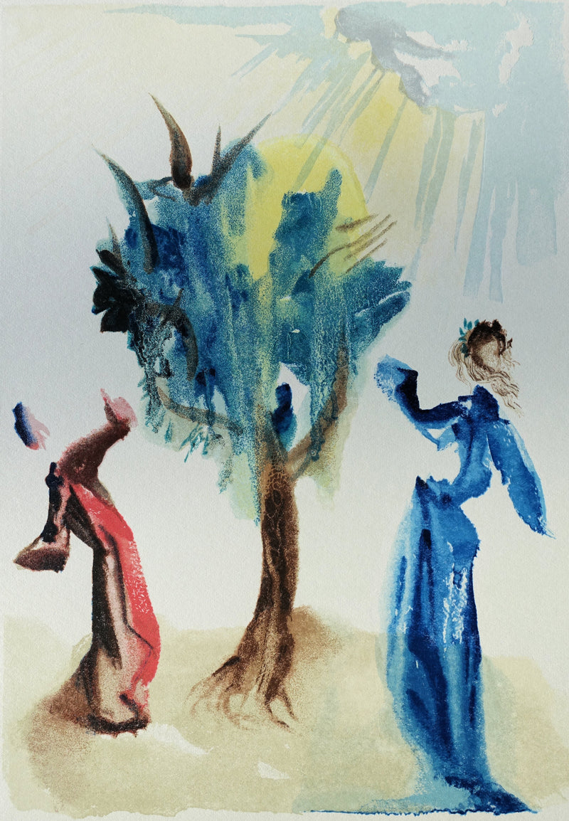 Salvador DALI : Divine Comédie, Purgatoire 24, L&