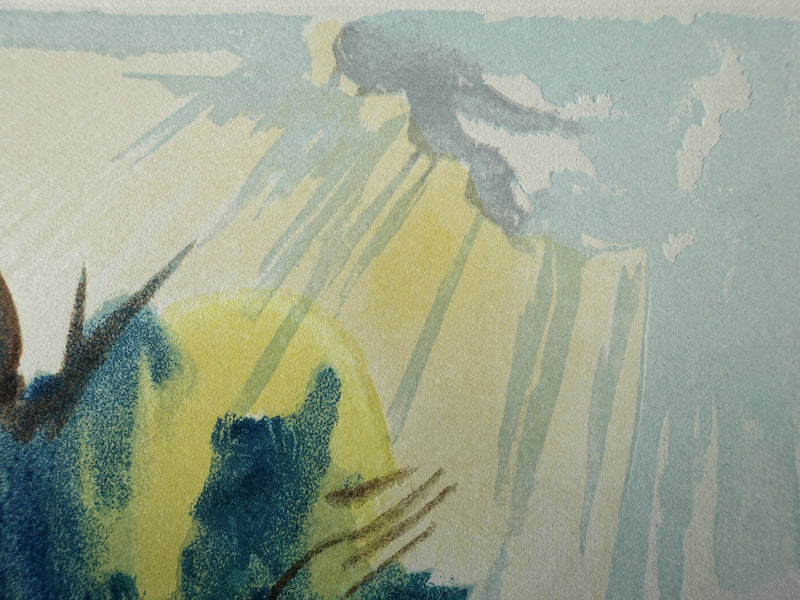 Salvador DALI : Divine Comédie, Purgatoire 24, L&