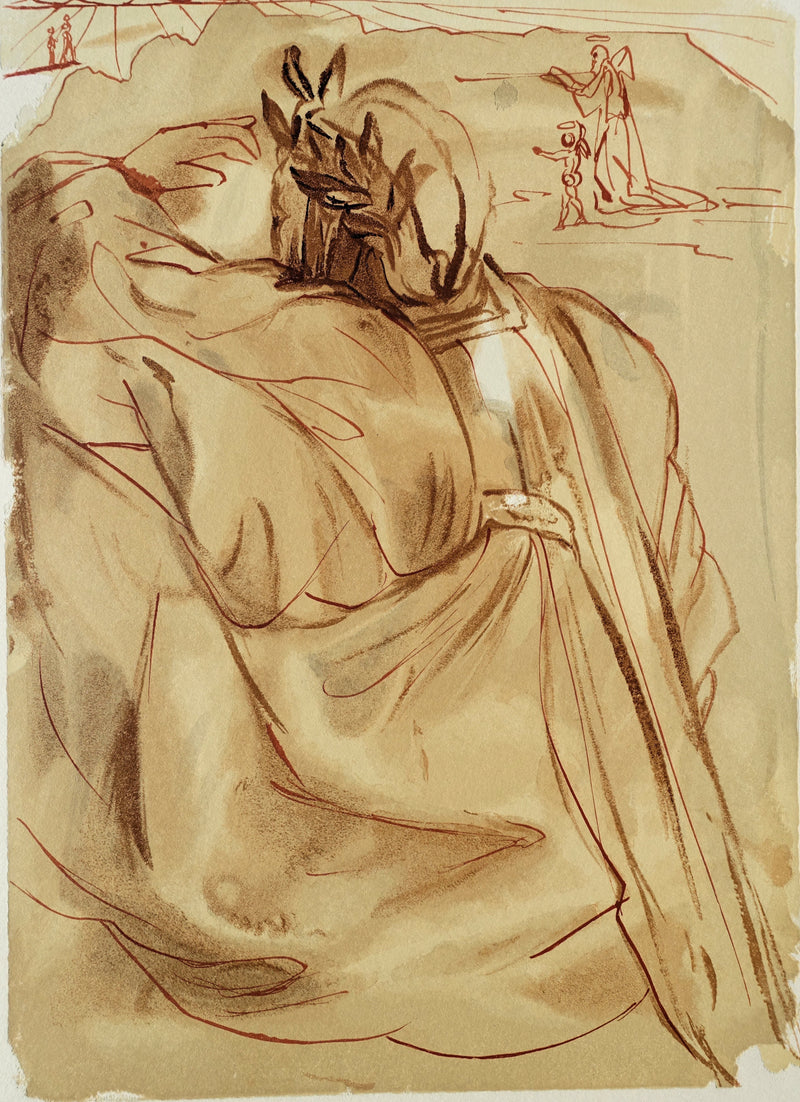 Salvador DALI : Divine Comédie, Purgatoire 30, L&