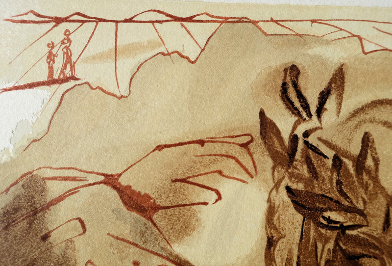 Salvador DALI : Divine Comédie, Purgatoire 30, L&