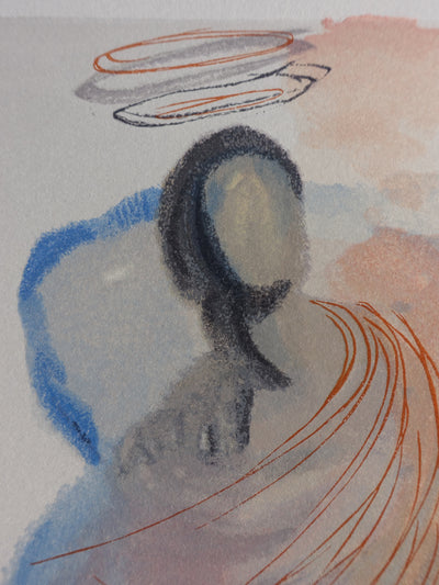 Salvador DALI : Divine Comédie, Paradis 18, La splendeur de Béatrice, Gravure sur bois originale (photo de détail 3) - Crédit photo : Galerie Art.Paris