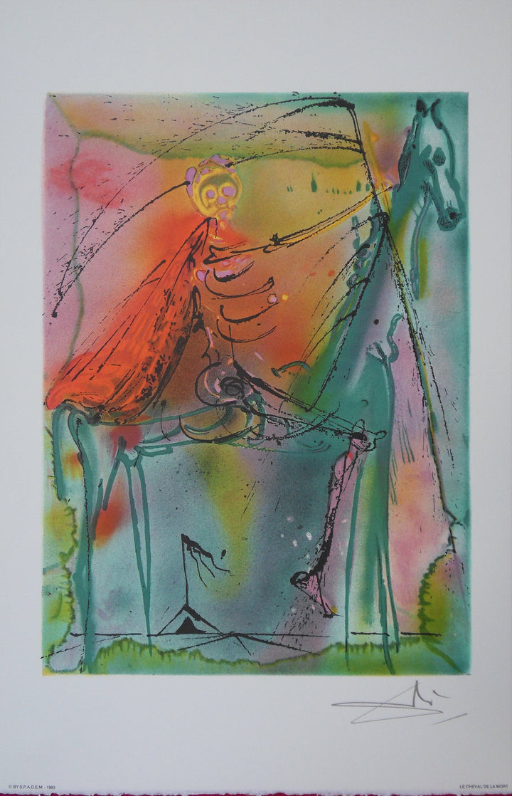 Salvador DALI: Dali's Horses, Original Lithograph – art.paris