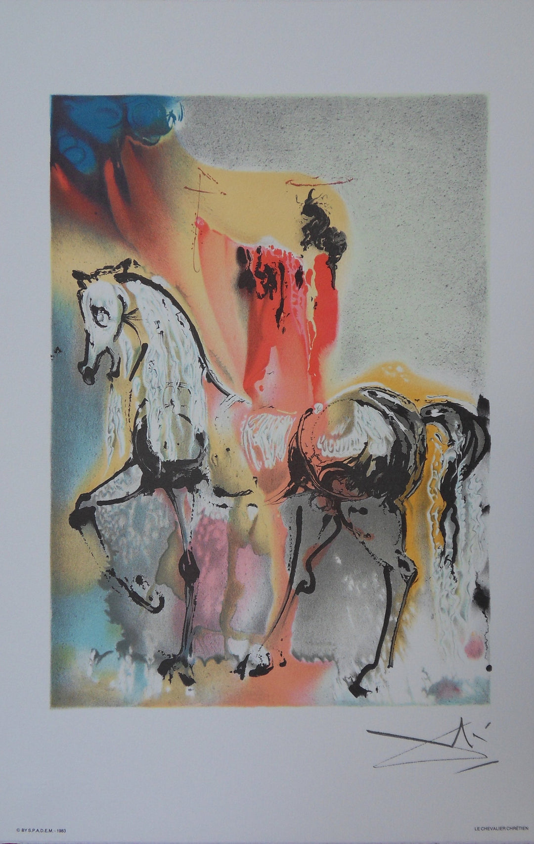Salvador DALI: Dali's Horses, Original Lithograph – art.paris