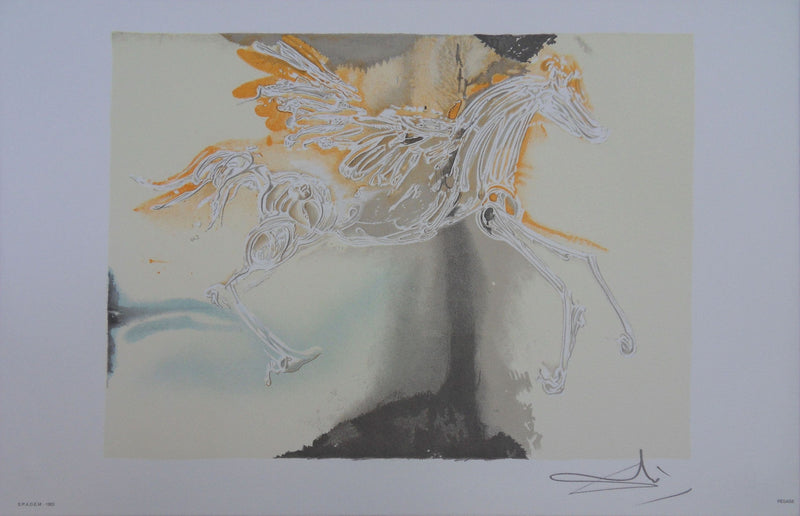 Salvador DALI : Les Chevaux daliniens, Série de 18 Lithographies originales signées