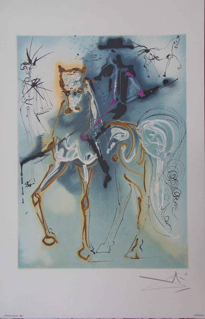 Salvador DALI : Les Chevaux daliniens, Série de 18 Lithographies originales signées