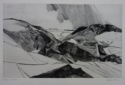 Georges BALL : Lointains, Gravure originale signée