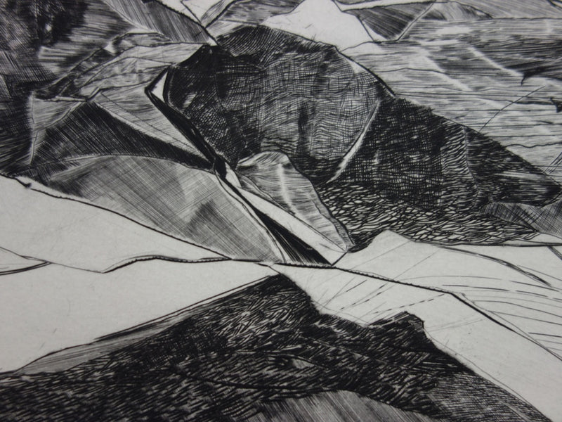 Georges BALL : Lointains, Gravure originale signée