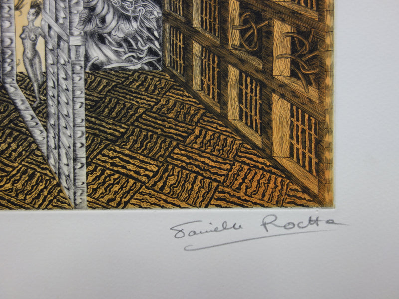 Joêl ROCHE : Dénouement, Gravure originale signée