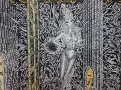 Joêl ROCHE : Dénouement, Gravure originale signée