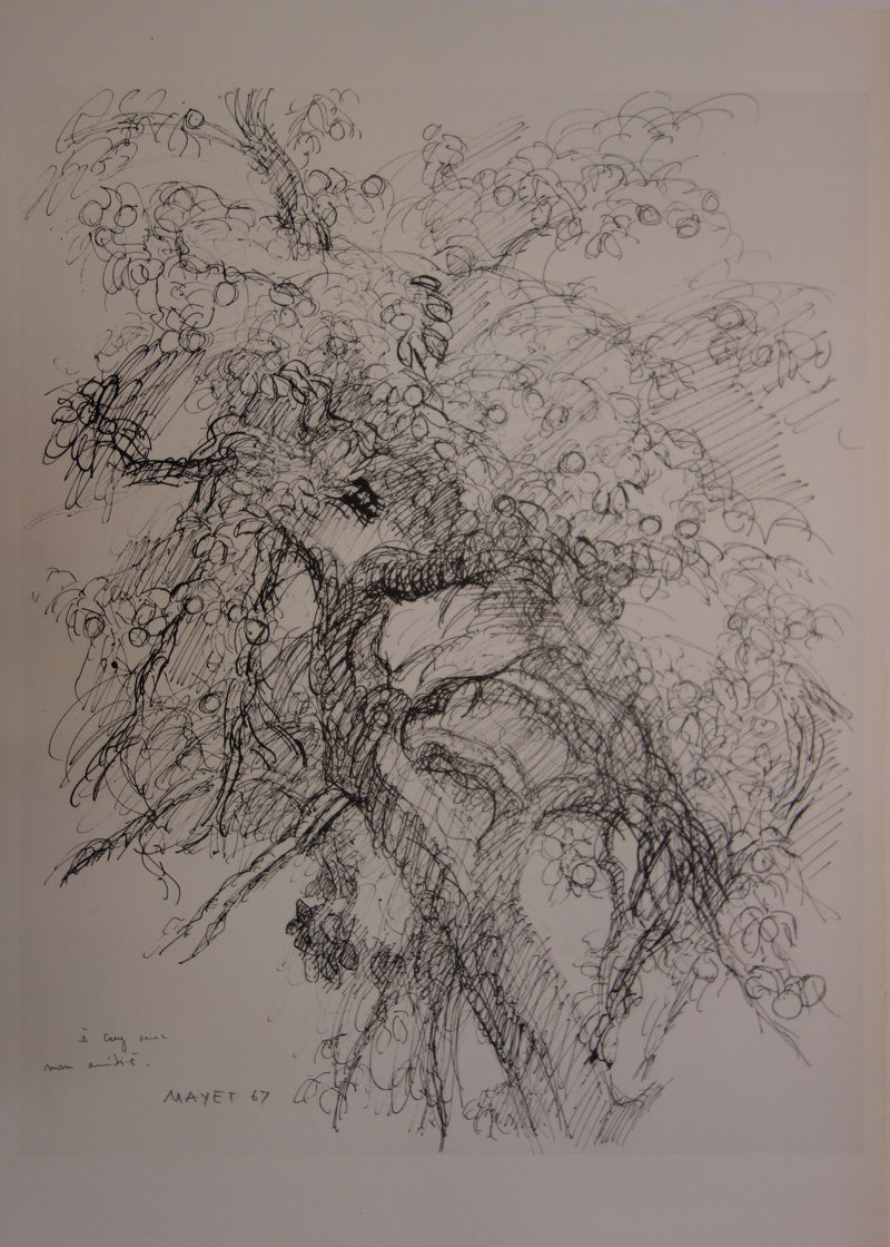 AF MAYET: The tree, Offset printing