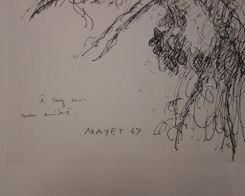 AF MAYET: The tree, Offset printing