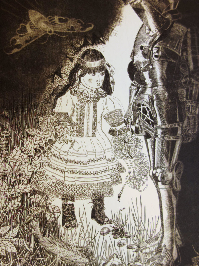 Joêl ROCHE : Utopie deux, Gravure originale signée