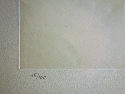 Hans BELLMER : Vase naturel - Gravure originale signée