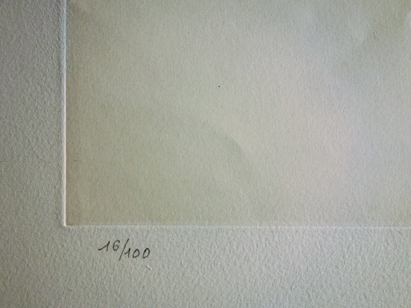 Hans BELLMER : Vase naturel - Gravure originale signée