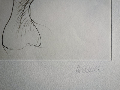 Hans BELLMER : Vase naturel - Gravure originale signée