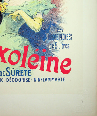 Jules CHERET : Saxoléine, Lithographie originale signée