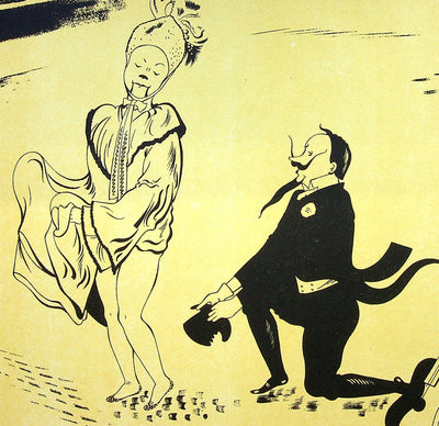 SERGE : Monsieur et Madame Rossignol, Lithographie originale (photo de détail 3) - Crédit photo : Galerie Art.Paris