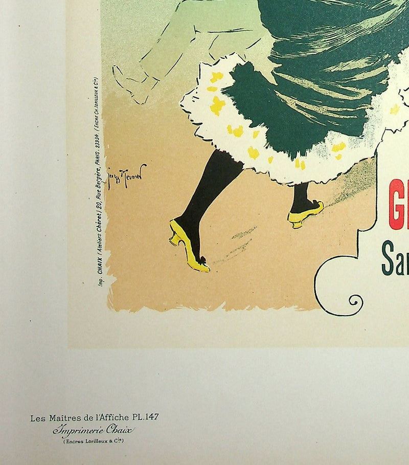 Georges MEUNIER : Bullier, Lithographie originale signée