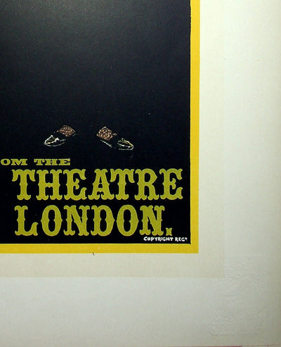 Dudley HARDY : The J.P, Lithographie originale signée