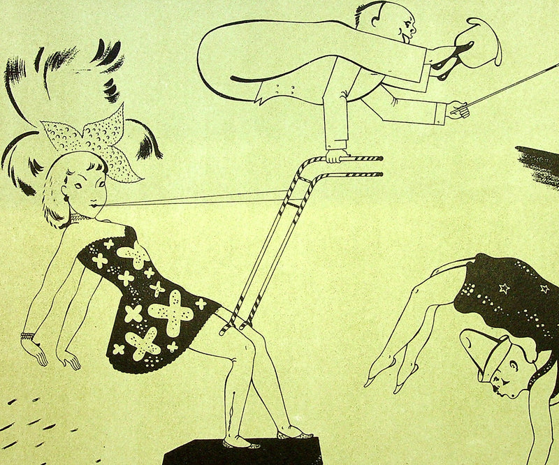 SERGE : Les acrobates, Lithographie originale (photo de détail 3) - Crédit photo : Galerie Art.Paris