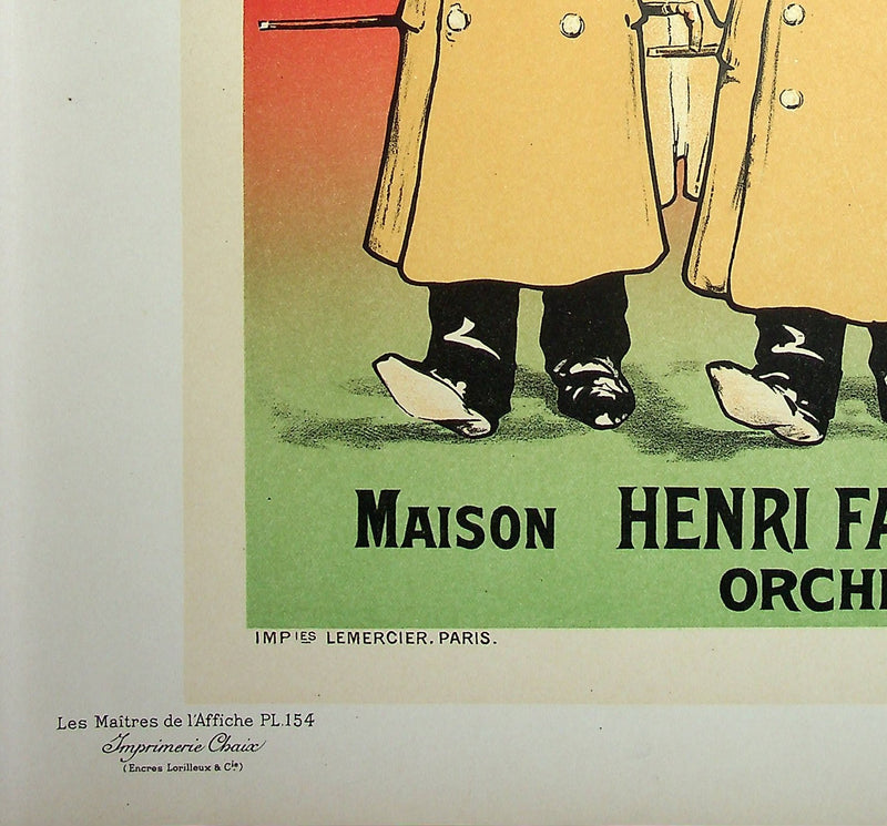 Fernand FERNEL : La Chicorée Bonne Cafetière, Lithographie originale signée