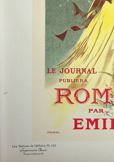 Charles LUCAS : Le journal, Lithographie originale signée
