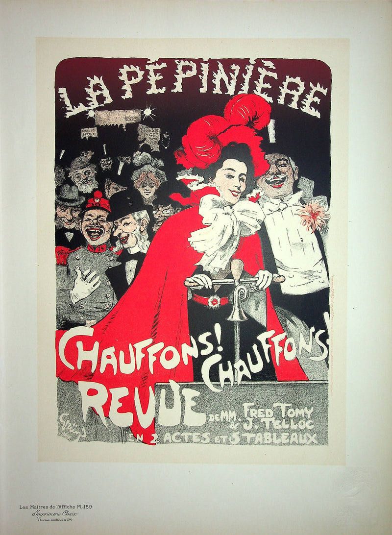 Jules GRÜN : La pépinière, Lithographie originale signée