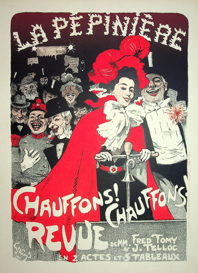 Jules GRÜN : La pépinière, Lithographie originale signée