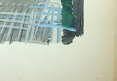 Milivoj UZELAC : Vélo, les cyclistes, Lithographie originale (photo de détail 2) - Crédit photo : Galerie Art.Paris