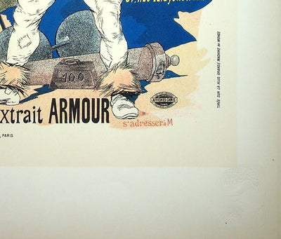 Albert Paul GUILLAUME : Armour and Co, Lithographie originale