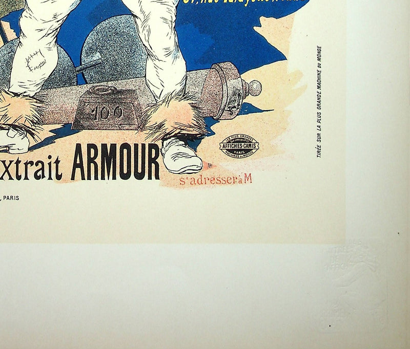 Albert Paul GUILLAUME : Armour and Co, Lithographie originale