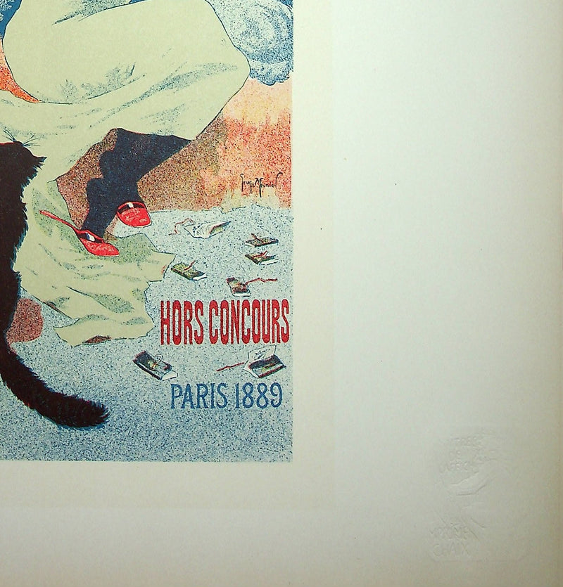 Georges MEUNIER : Papier à cigarettes, Lithographie originale signée
