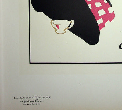 J. & W. BEGGARSTAFF : Rowntree's Elect Cocoa, Lithographie originale signée