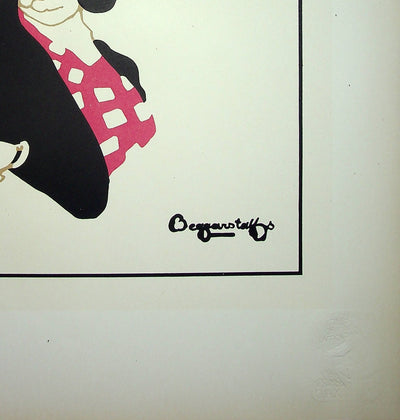 J. & W. BEGGARSTAFF : Rowntree's Elect Cocoa, Lithographie originale signée