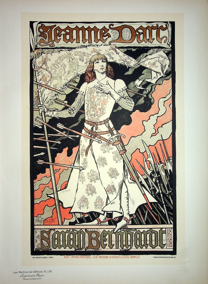 Eugène GRASSET : Jeanne d&